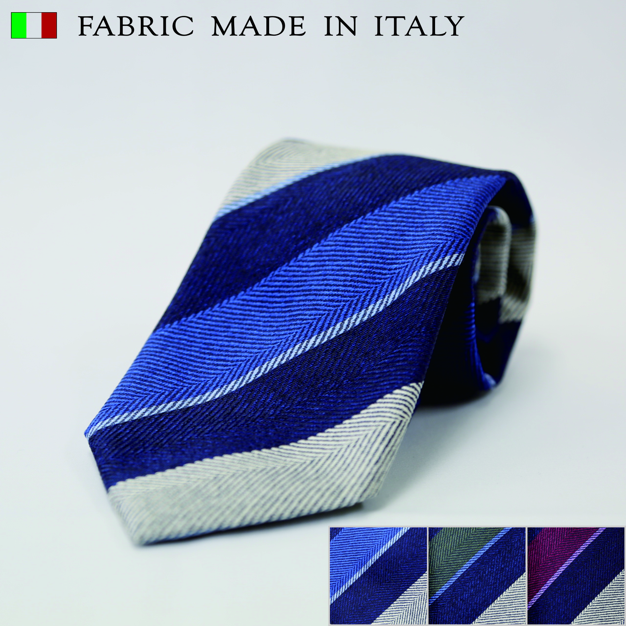 ネクタイ ストライプ イタリア生地 25SS