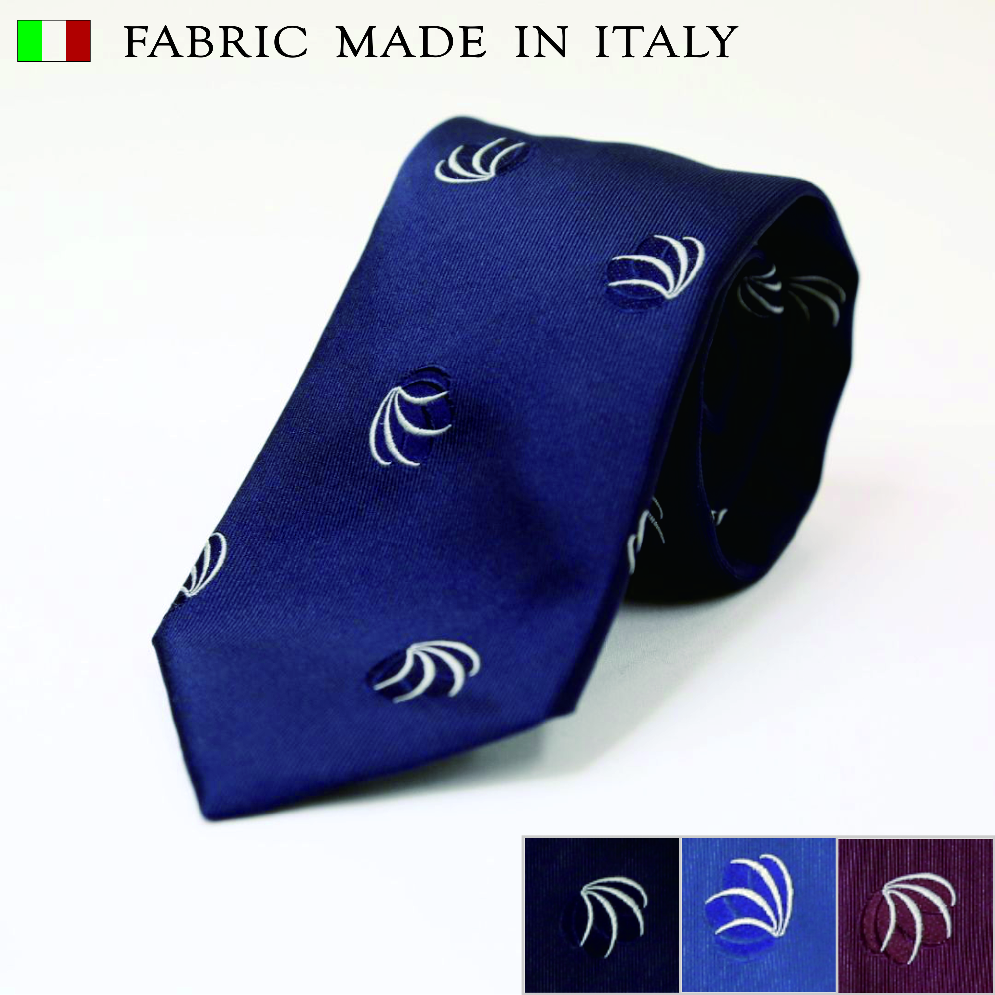 ネクタイ  モチーフ イタリア生地　FATTURA